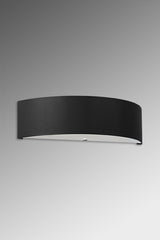 Aplique de pared SKALA negro, E27