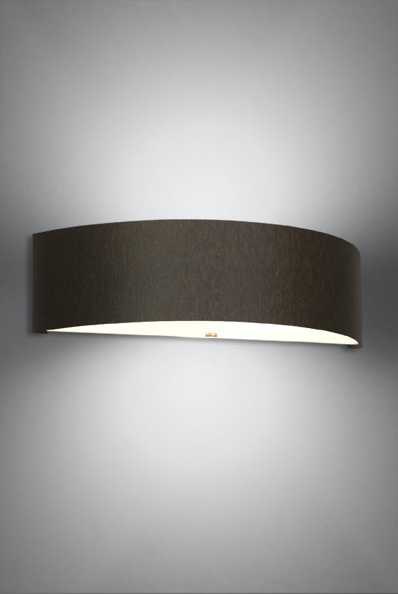 Aplique de pared SKALA negro, E27