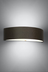 Aplique de pared SKALA negro, E27
