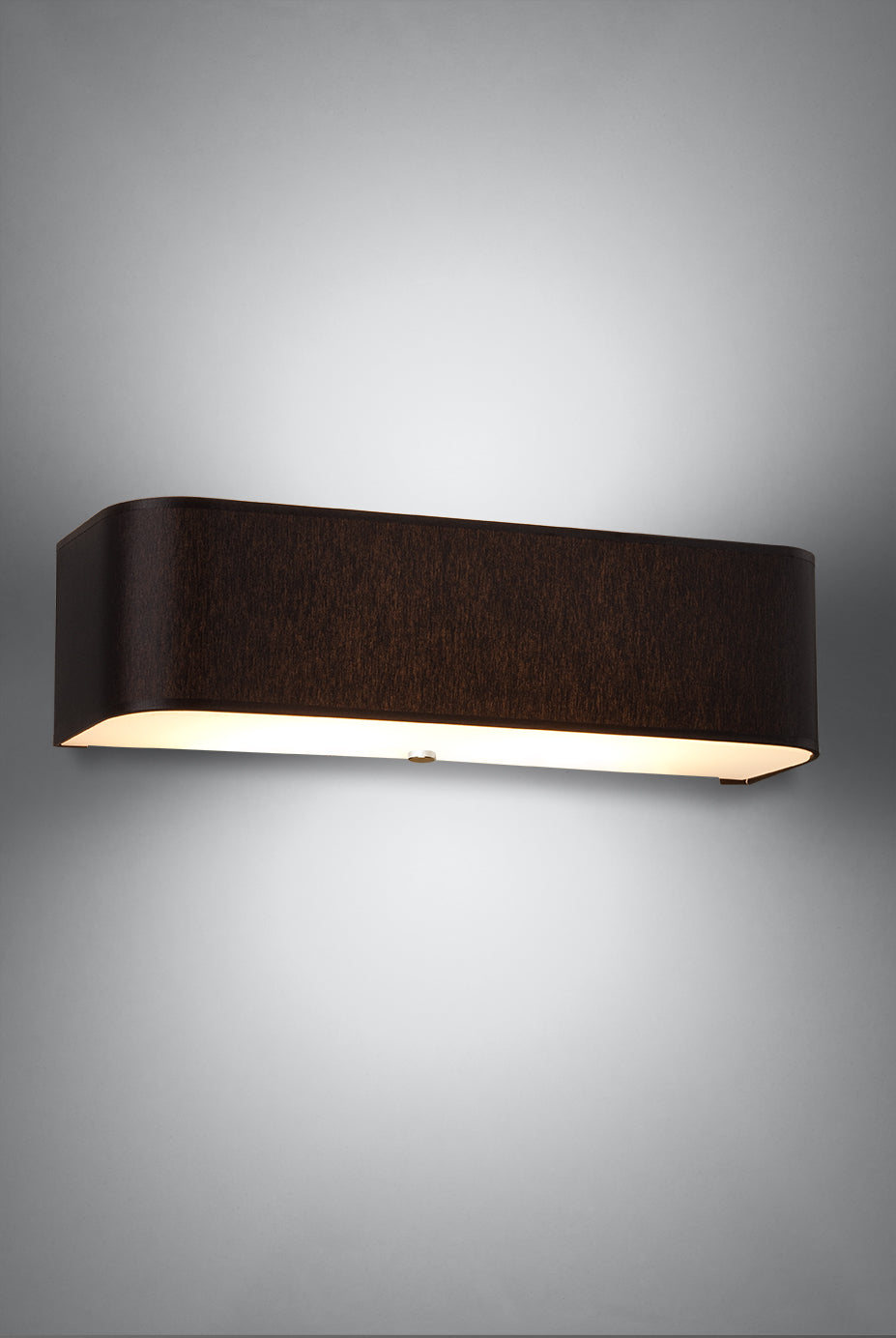 Aplique de pared LOKKO negro, E27