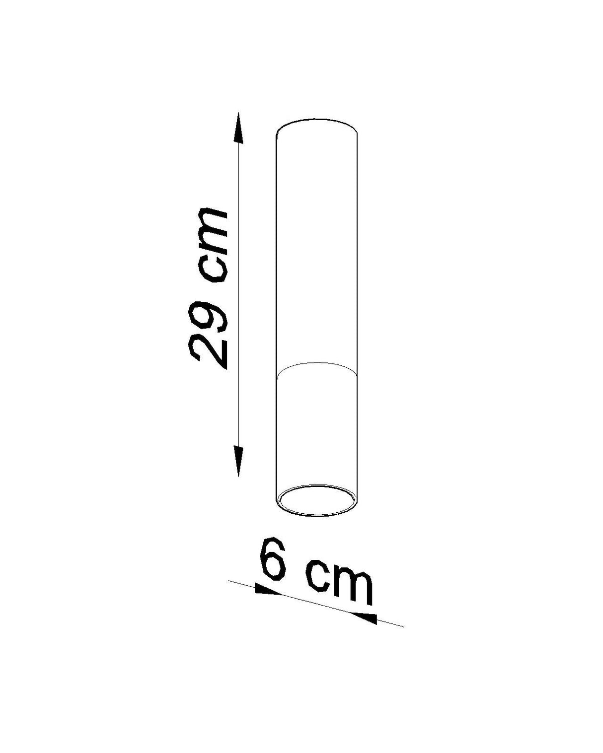 Aplique de techo LOOPEZ negro, GU10/cromo