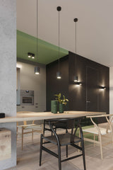 Aplique de pared ORBIS 1 negro, G9