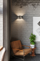Aplique de pared ORBIS 2 negro, G9