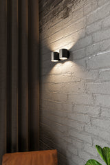 Aplique de pared ORBIS 2 negro, G9