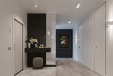 Aplique de pared QUAD 1 blanco, G9