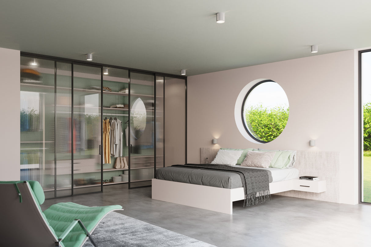 Aplique de pared INEZ gris, G9
