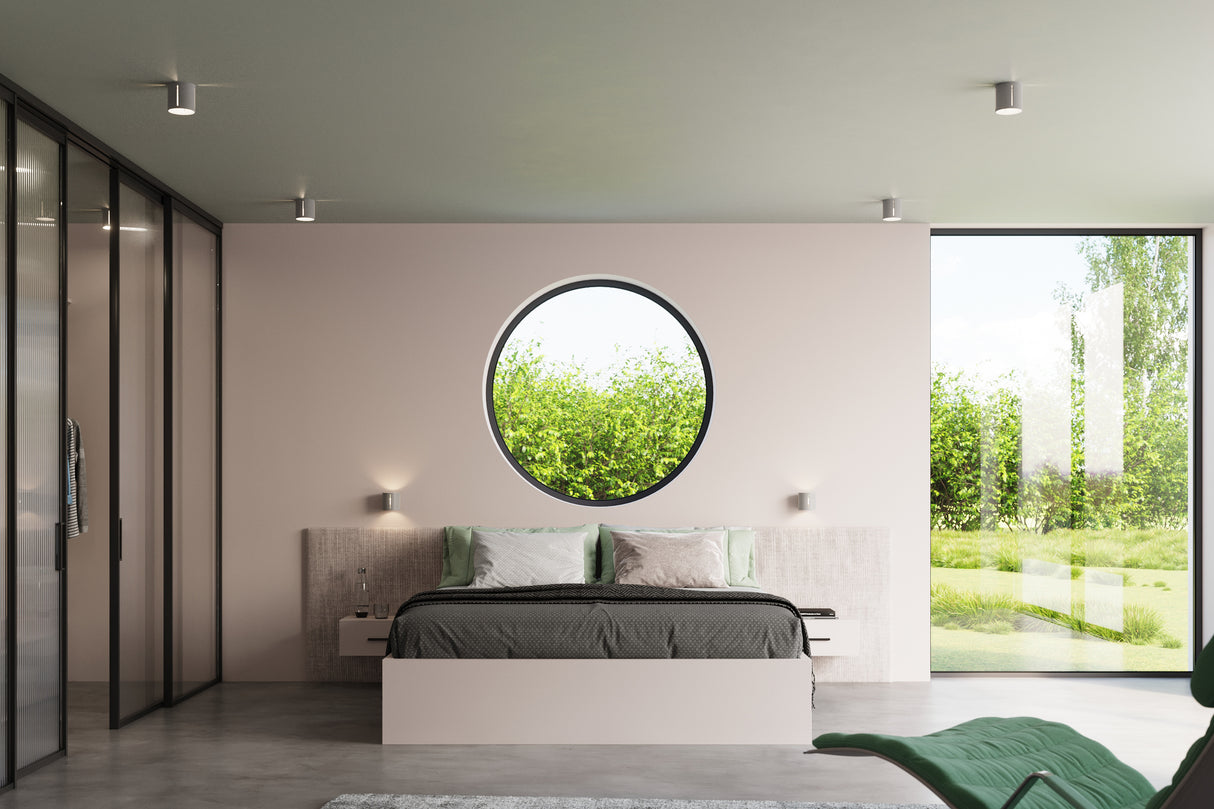 Aplique de pared INEZ gris, G9