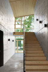 Aplique de pared BLOCCO negro, G9