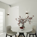 Aplique de pared LORETO negro, G9