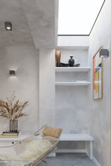 Aplique de pared QUAD 1 antracita, G9