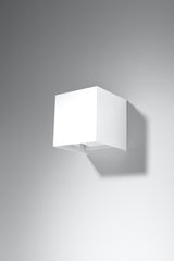 Aplique de pared LUCA LED 6w, blanco, IP54