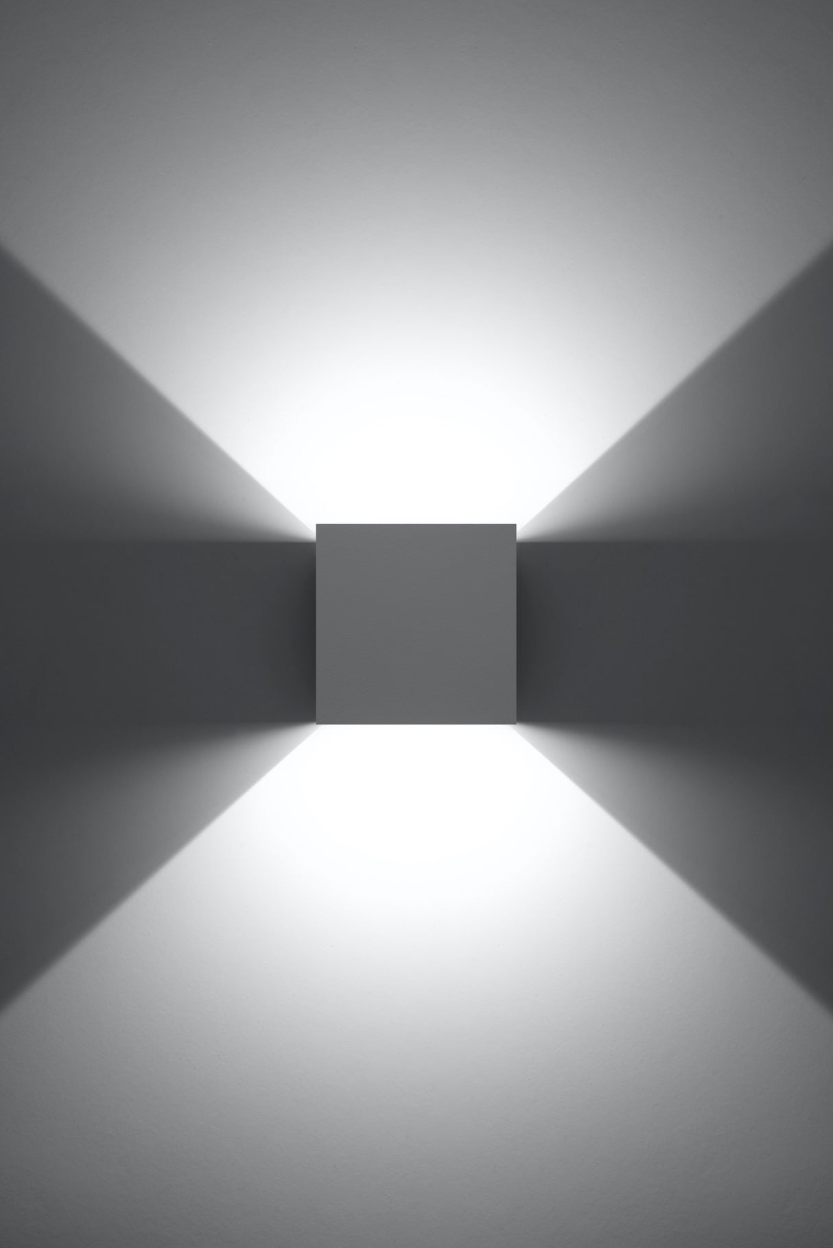 Aplique de pared LUCA LED 6w, blanco, IP54