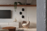 Aplique de pared SENSES negro, G9