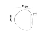 Aplique de pared SENSES negro, G9