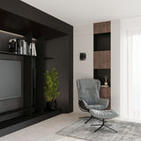 Aplique de pared HESTIA negro, G9