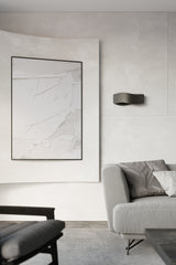 Aplique de pared TILA 30 negro, G9