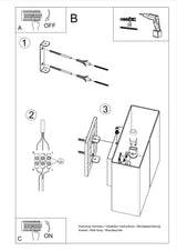 Aplique de pared LINEA, G9