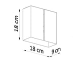 Aplique de pared LINEA, G9