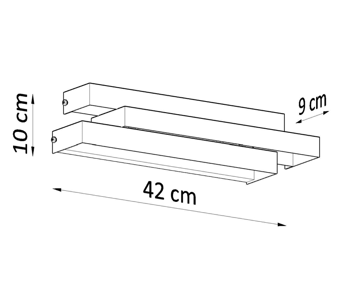 Aplique de pared FROST, G9