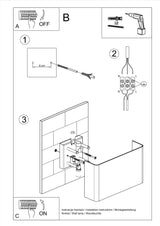 Aplique de pared COPERTURA, G9