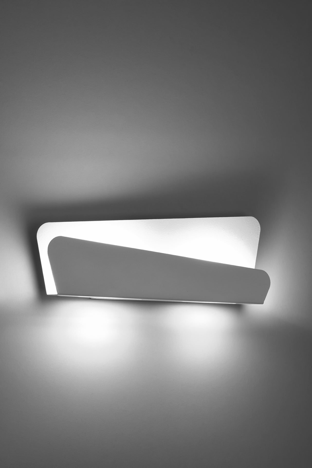 Aplique de pared BASCIA blanco, G9