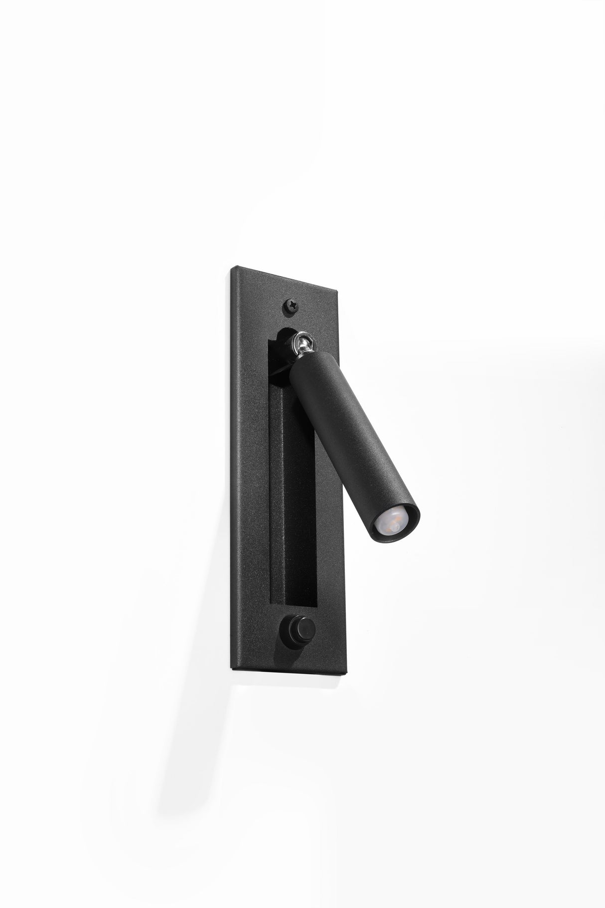 Aplique de pared ENIF negro, G9