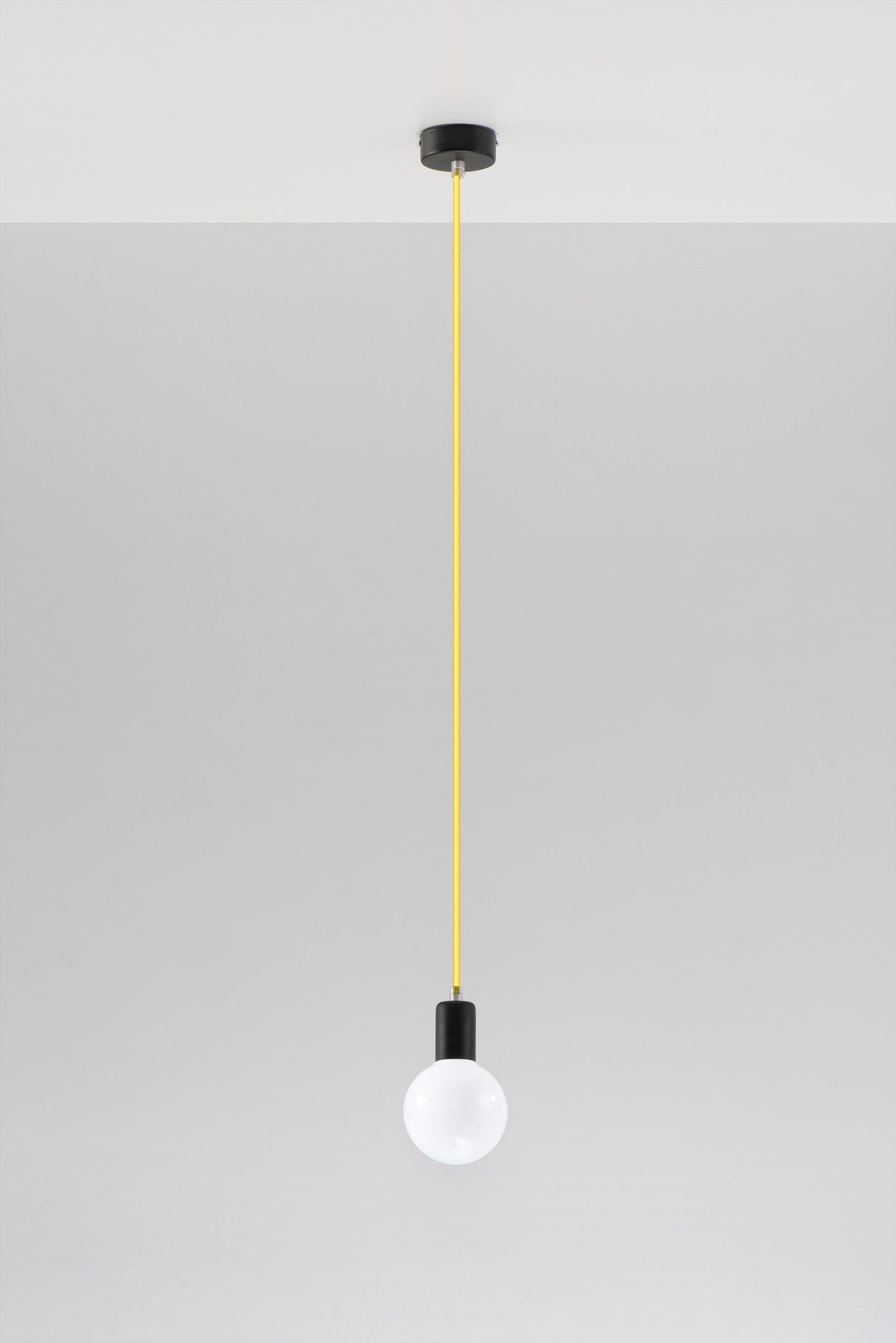 Lámpara de techo EDISON amarillo, E27