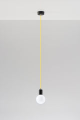 Lámpara de techo EDISON amarillo, E27