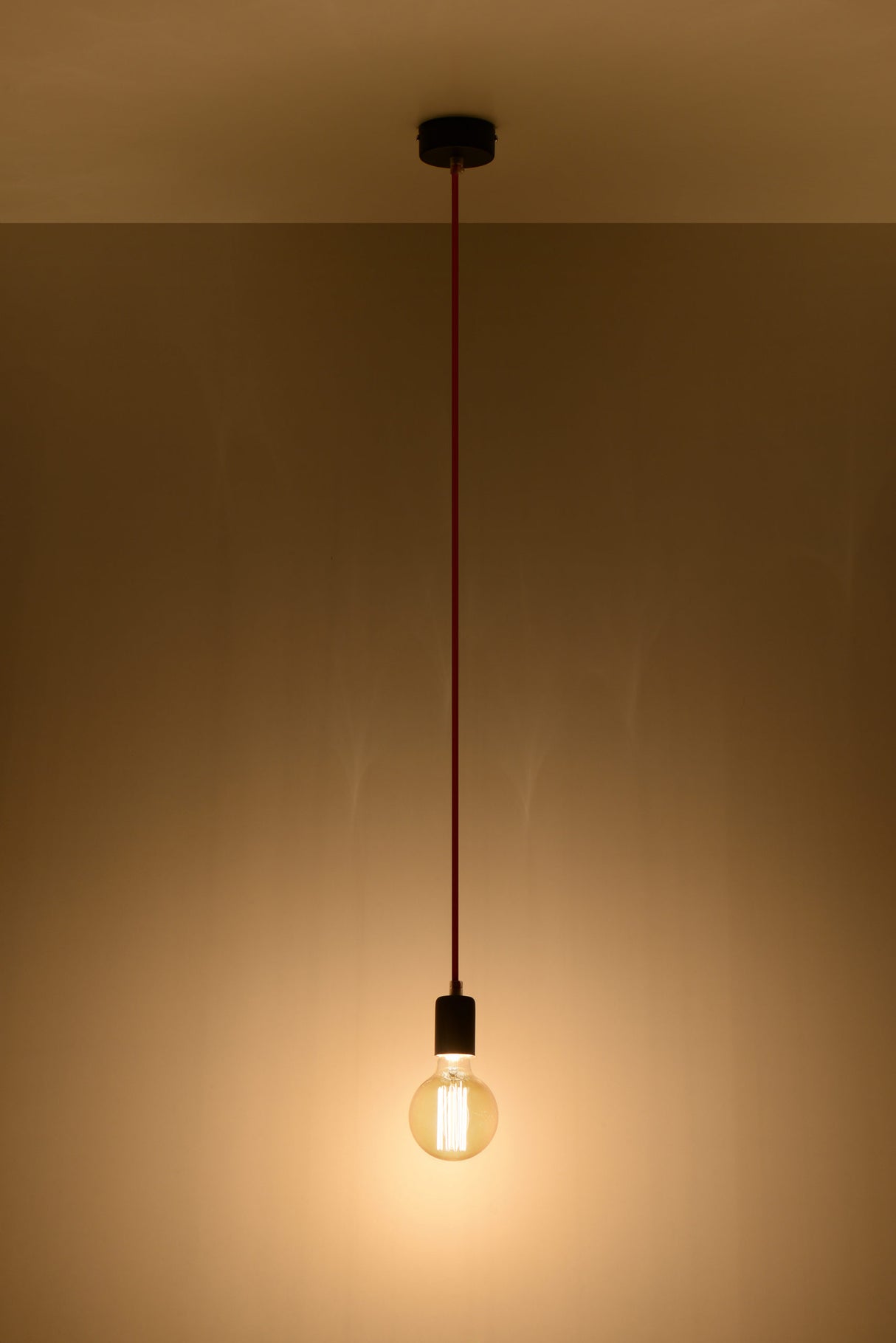 Lámpara de techo EDISON amarillo, E27