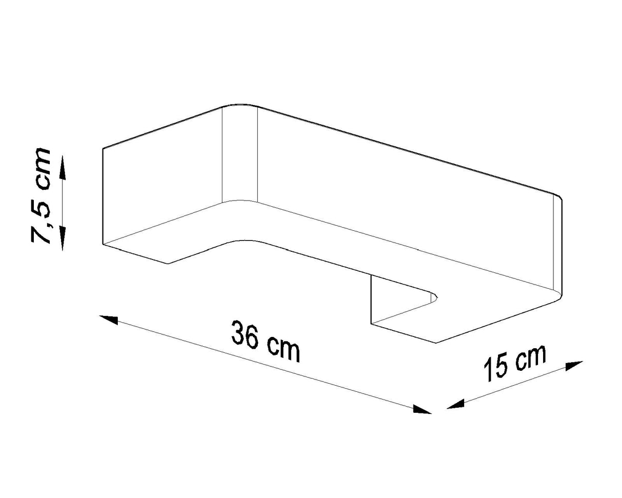 Aplique de cerámica MAGNET, E27
