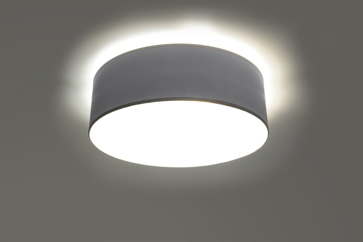 Aplique de techo ARENA gris, E27