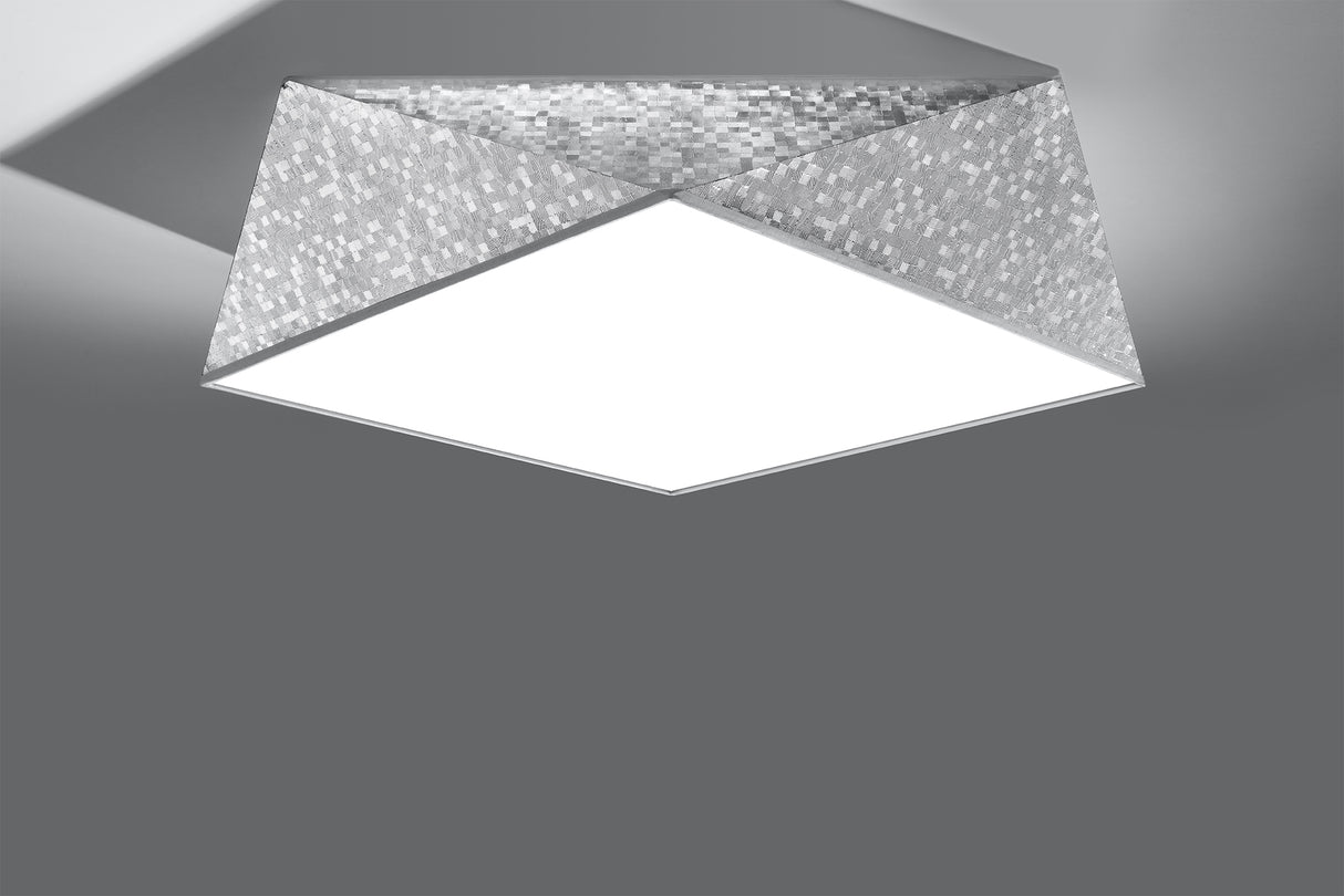 Aplique de techo HEXA 45 silver