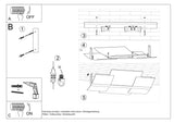 Aplique de techo CELIA, E27