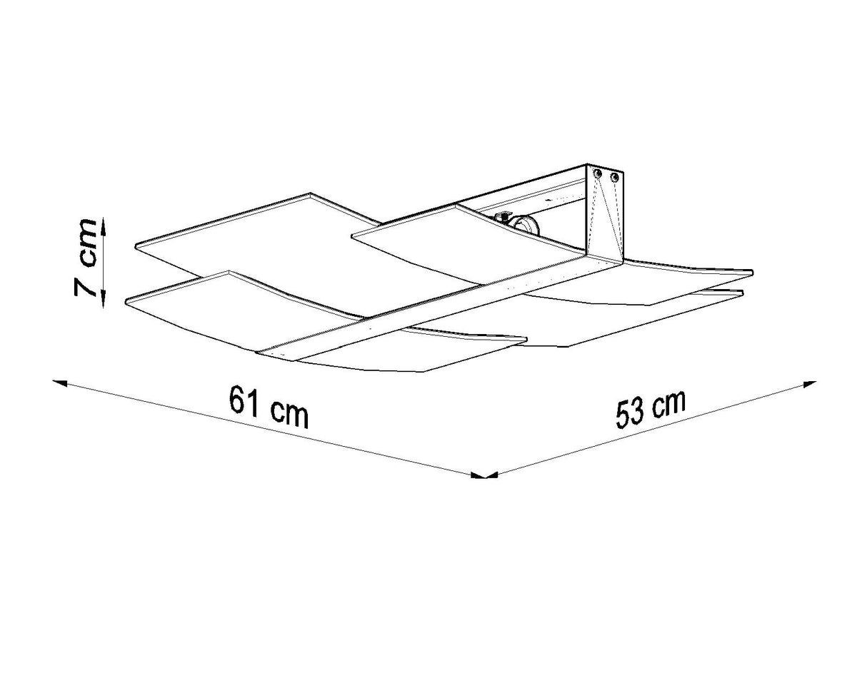 Aplique de techo CELIA, E27