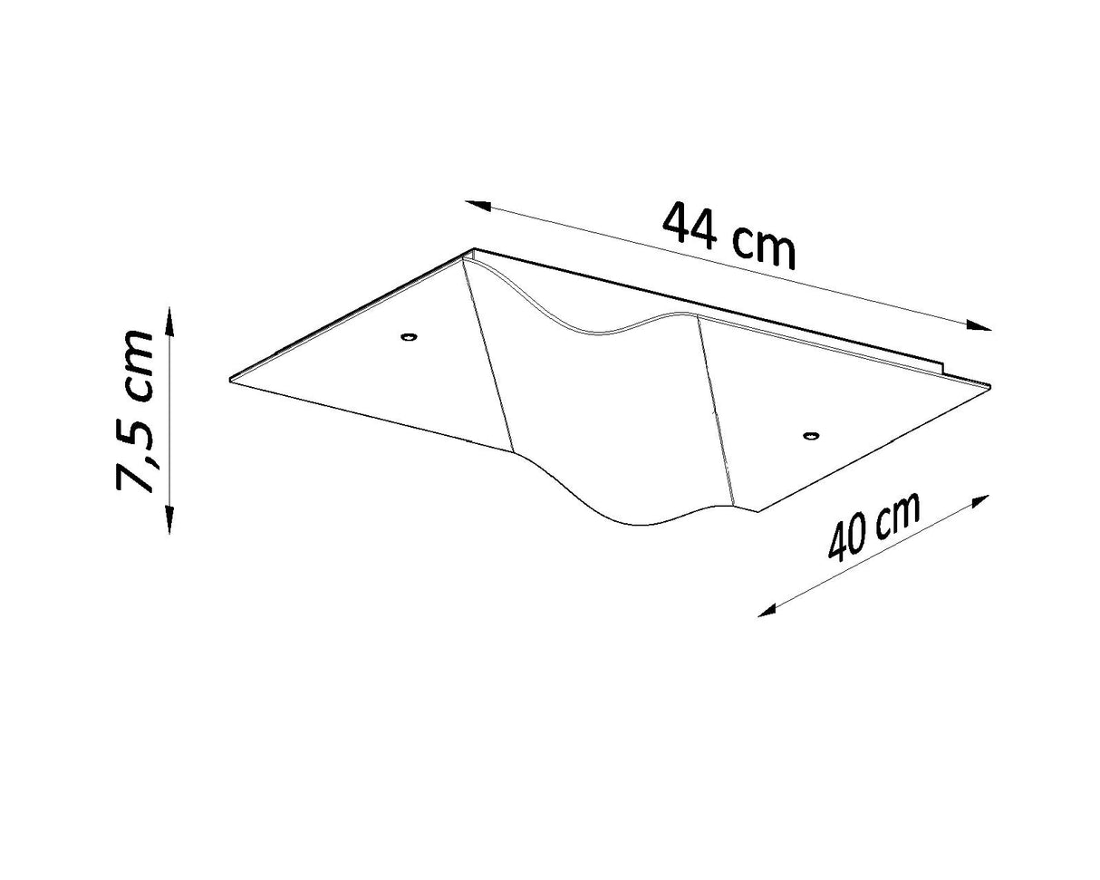 Aplique de techo BUBBLE, E27