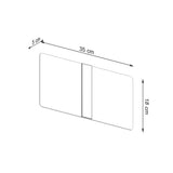 Aplique de pared AZALIA, G9