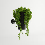 Aplique de pared KUKKIA negro, GU10