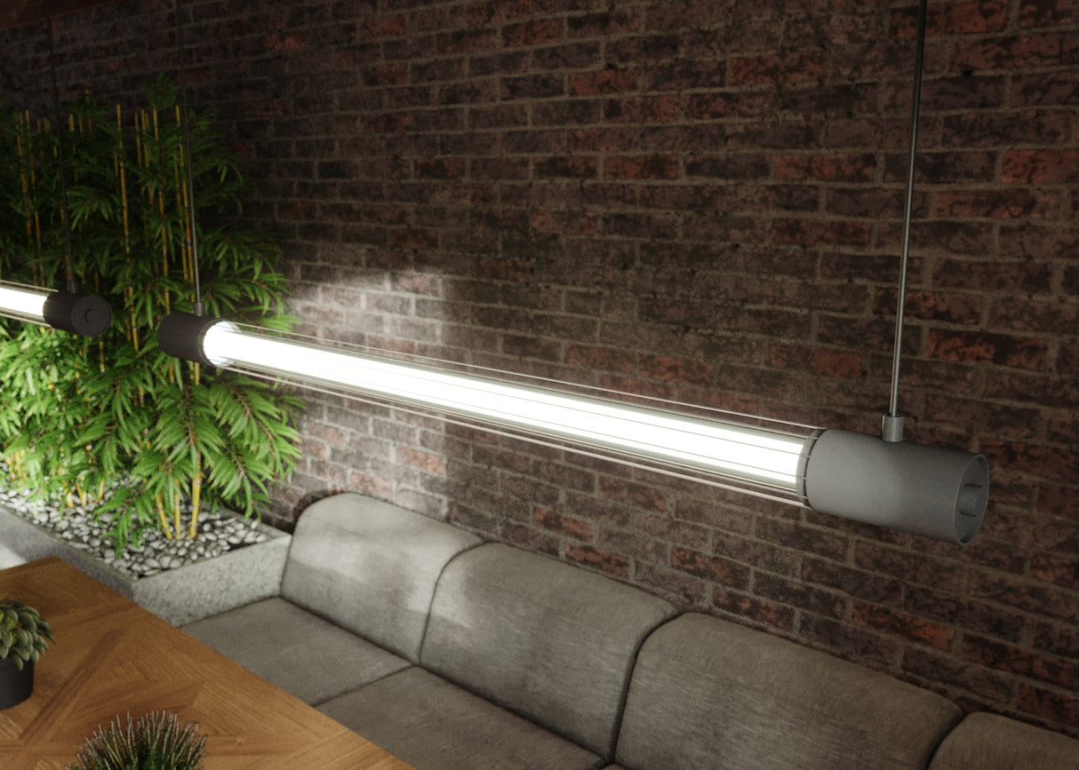 Aplique de pared VALO negro, T8