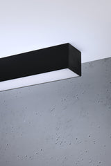 Aplique de techo PINNE LED 115 negro, 31W
