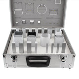 Maletín con un amplio muestrario de perfiles de aluminio para la instalación de tiras led. Incluye perfiles para instalación en SUELO, SUSPENDIDOS y PLETINAS. Consíguelo GRATIS por un pedido mínimo de 1.500€ en perfiles.