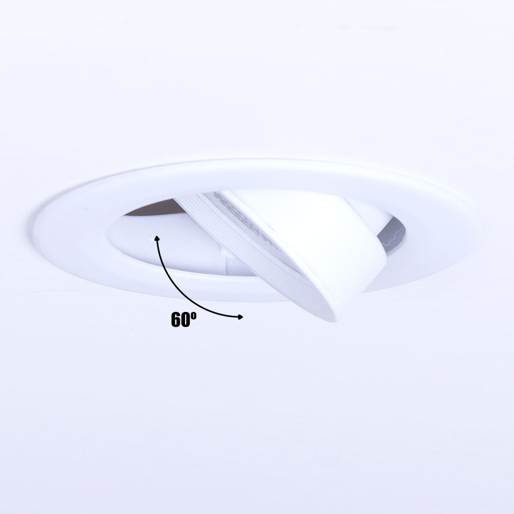 Pack 20 Downlights Redondo LED 7W 600Lm 4200ºK 38º 30.000H [HO-IN-DL7W-W-PK20]