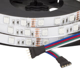 PACK DE 4 TIRAS DE 300 LEDS SMD 5050 5M RGB IP33 INTERIOR