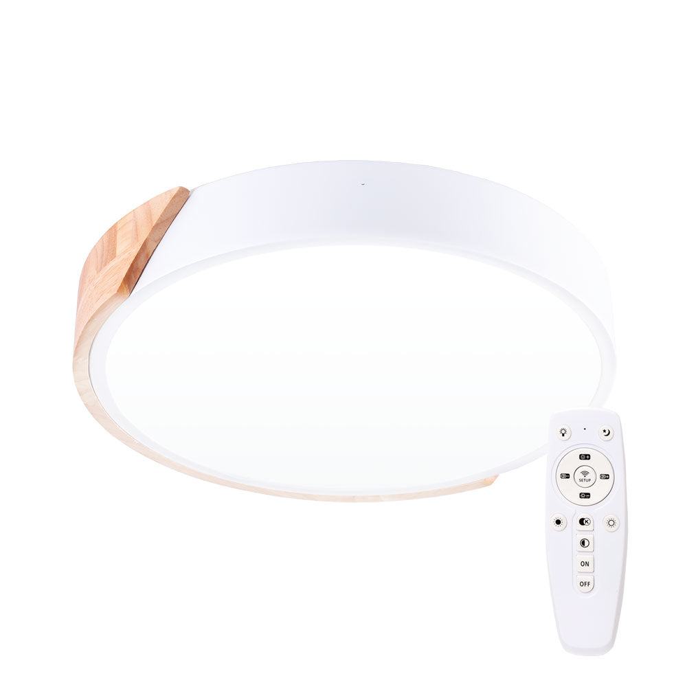 Pack 2 Plafónes LED 18W 1.800Lm Redondo BiColor "Veronica" CCT Seleccionable 30.000H [HO-PL-BI-18W-03-PK2]