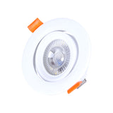 Pack 10 Downlights Redondo LED 7W 600Lm 4200ºK 38º 30.000H [HO-IN-DL7W-W-PK10]