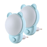 Pack 2 Lampara nocturna de pared LED Infantil quitamiedos y recargable "Bear"