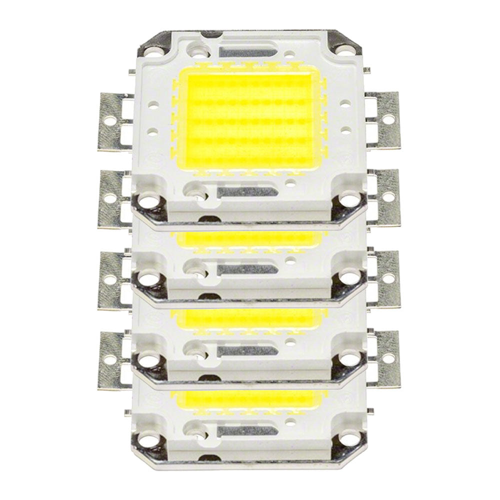 Pack 4 LEDs High Power 50W 5000Lm 6000ºK COB30 50.000H [CH-LED-50W-30MIL-CW-PK4-AP]