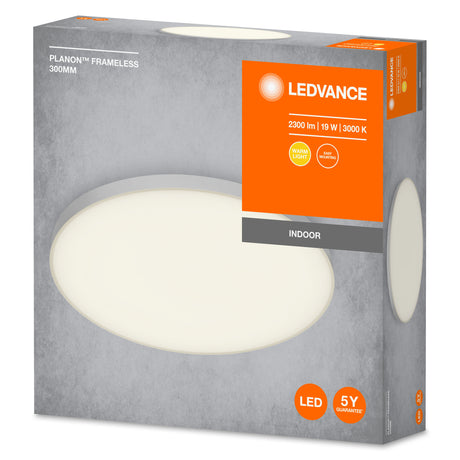 Panel LED Ledvance    19W 1600Lm 3000K 110º IP20