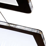 Carpeta Poster Display LED A4 2 Caras 12VDC