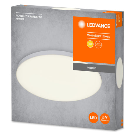 Panel LED Ledvance    28W 2700Lm 3000K 110º IP20
