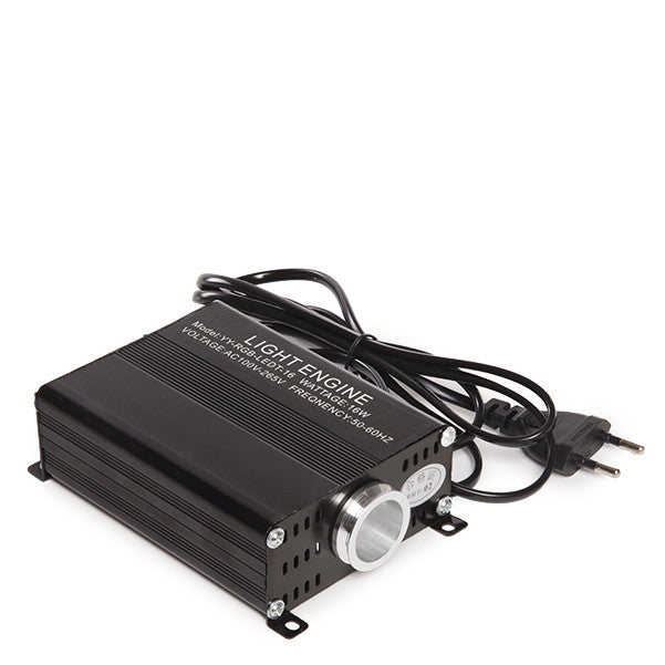 Maquina de LUZ Fibra Óptica 150 Hilos 16W LED RGB